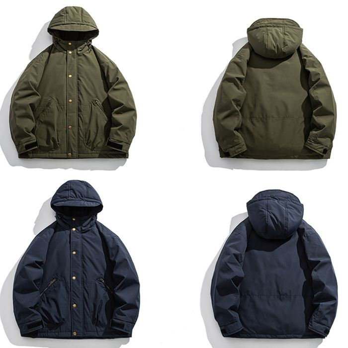 フード付 ジップアップジャケット　M10606