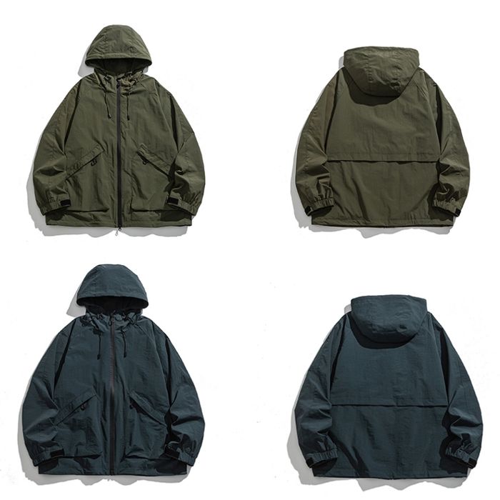 フード付 ジップアップジャケット M10601