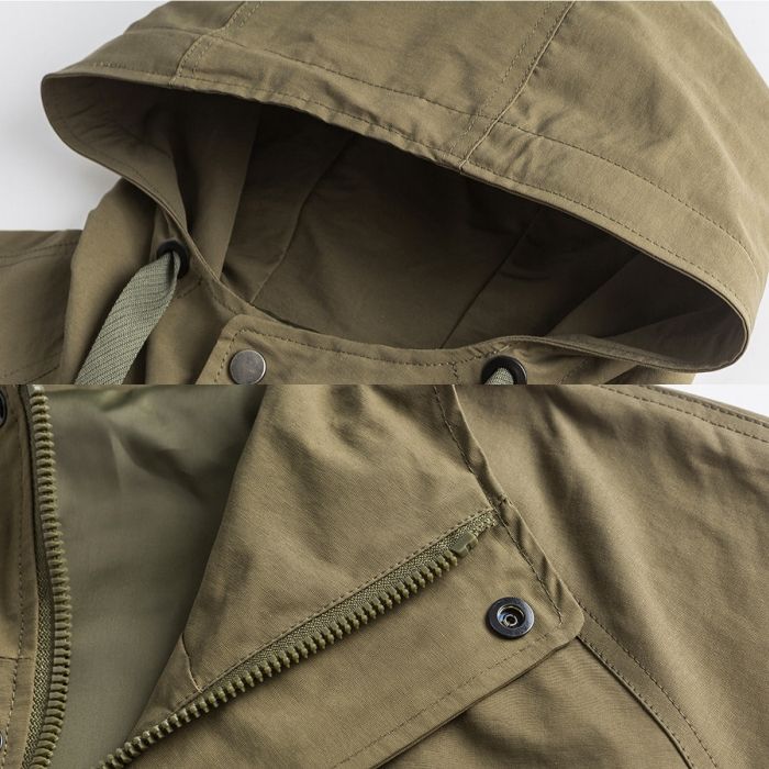 ミリタリースタイル フード付ジャケット　M10636