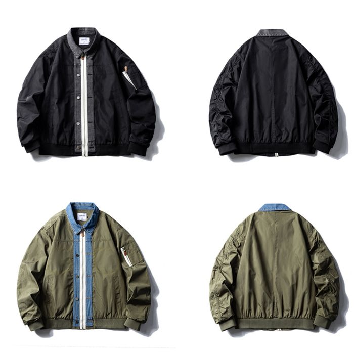 異素材ミックス ジャケット　M10501