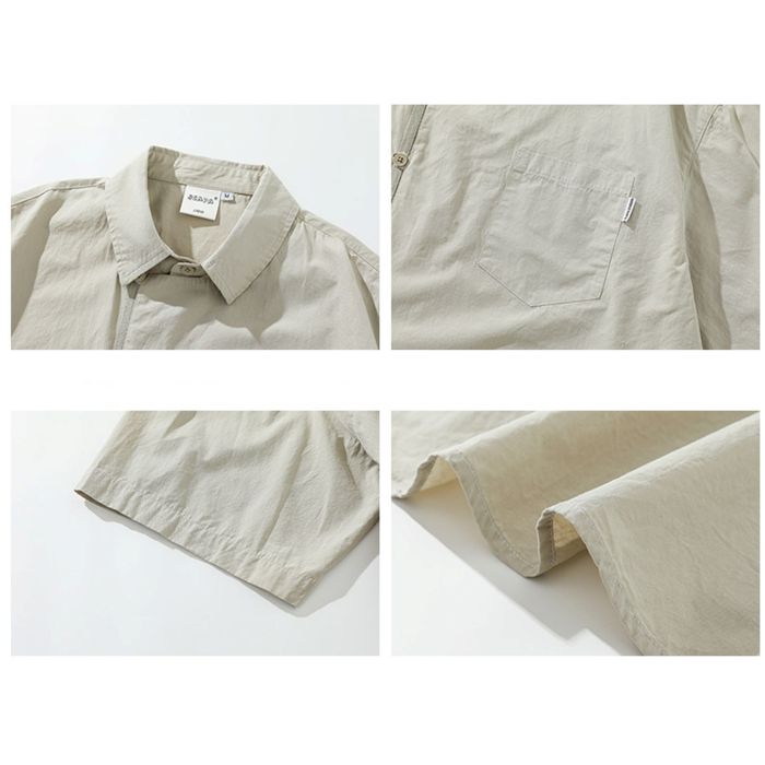レイヤードデザイン 半袖シャツ　M10753