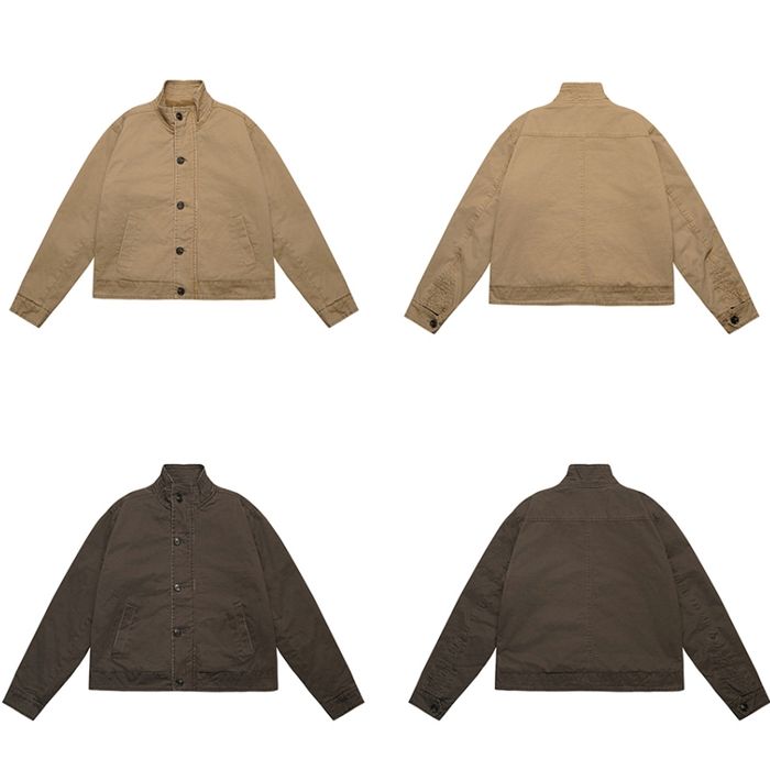 ボア裏地 スタンドカラージャケット M10602