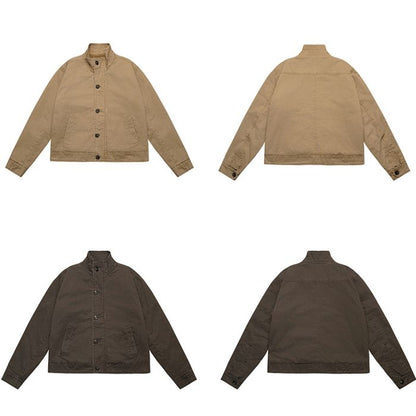 ボア裏地 スタンドカラージャケット M10602